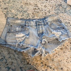 Jean shorts